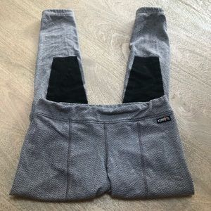 Kerrits Gray and Black Leggings